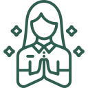Personalized hospitality icon