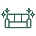 Comfortable sofa icon